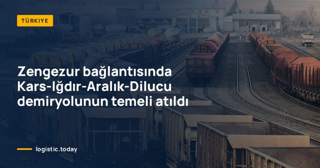 Zengezur bağlantısında Kars-Iğdır-Aralık-Dilucu demiryolunun temeli atıldı