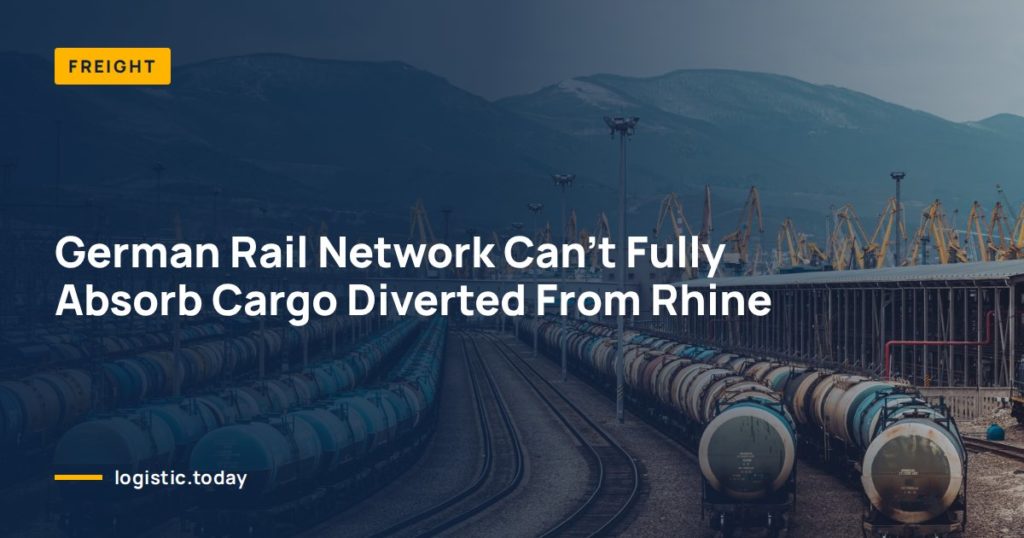 German Rail Network Can't Fully Absorb Cargo Diverted From Rhine